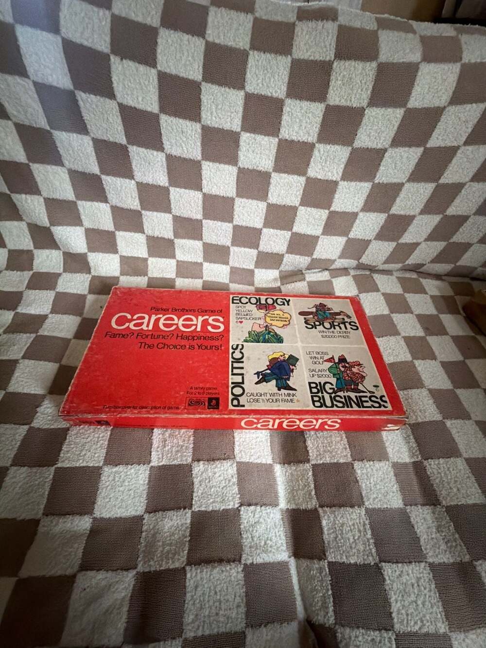 Vintage 1971 Careers Board Game by Parker Brothers